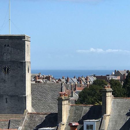 Appartement Wight View, Flat 2 Rosslyn House à Swanage Extérieur photo