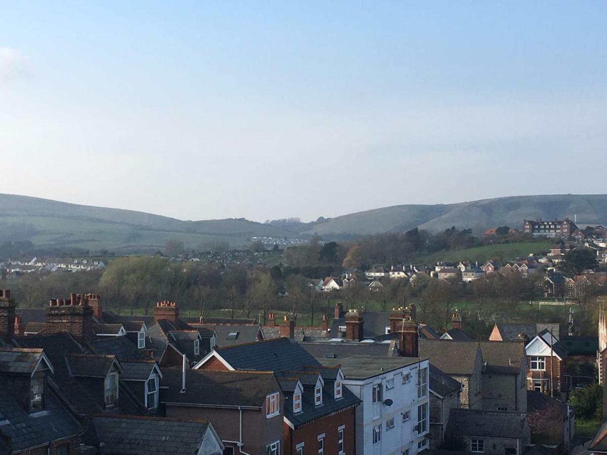 Appartement Wight View, Flat 2 Rosslyn House à Swanage Extérieur photo