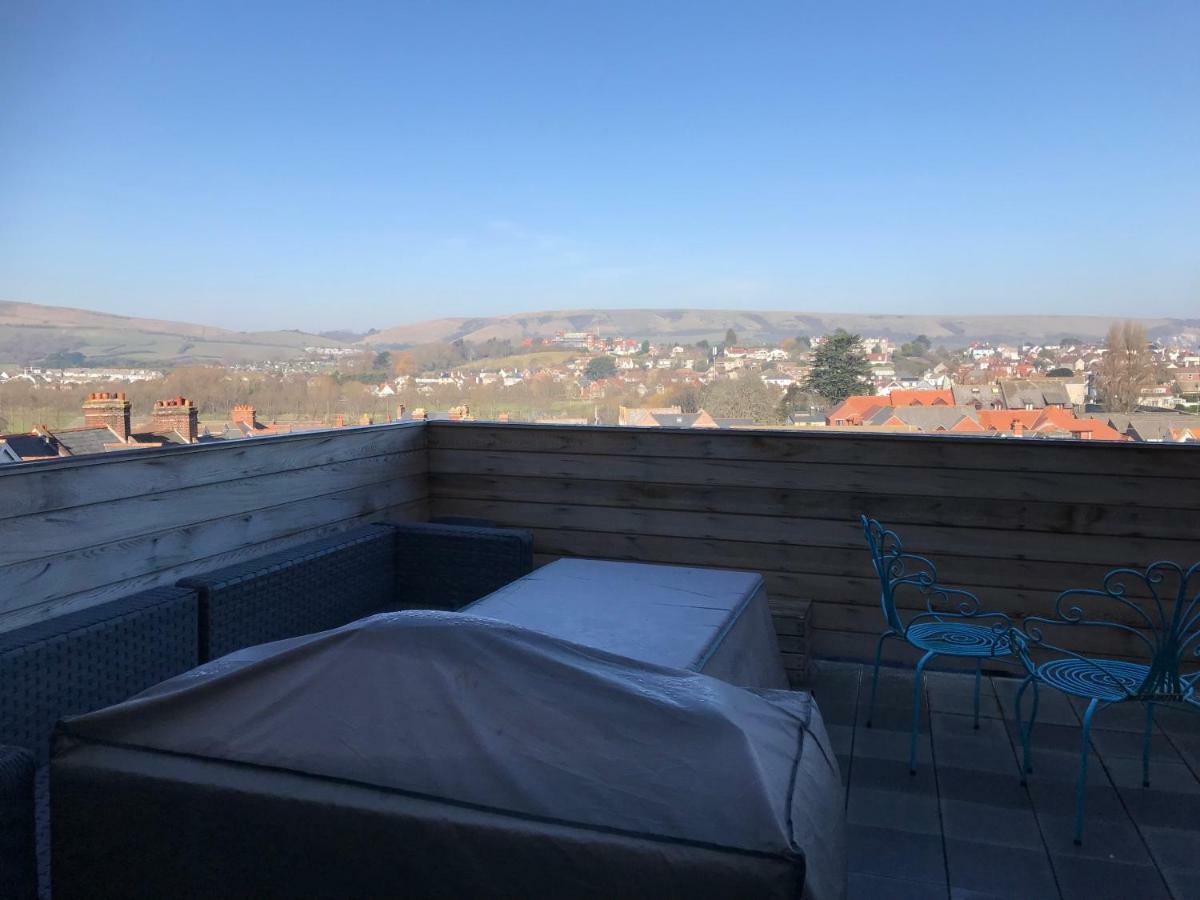 Appartement Wight View, Flat 2 Rosslyn House à Swanage Extérieur photo
