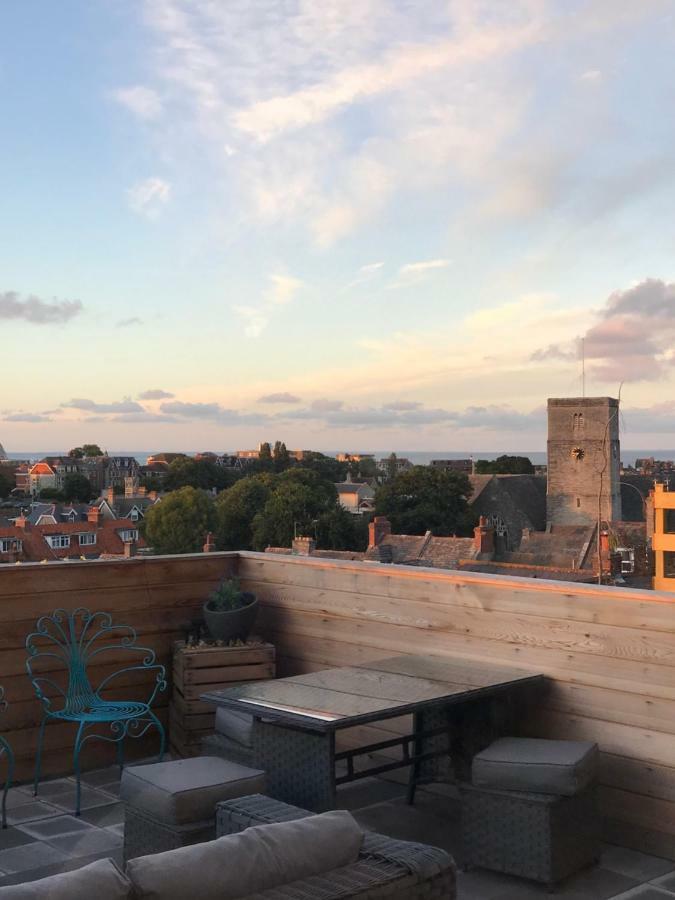 Appartement Wight View, Flat 2 Rosslyn House à Swanage Extérieur photo