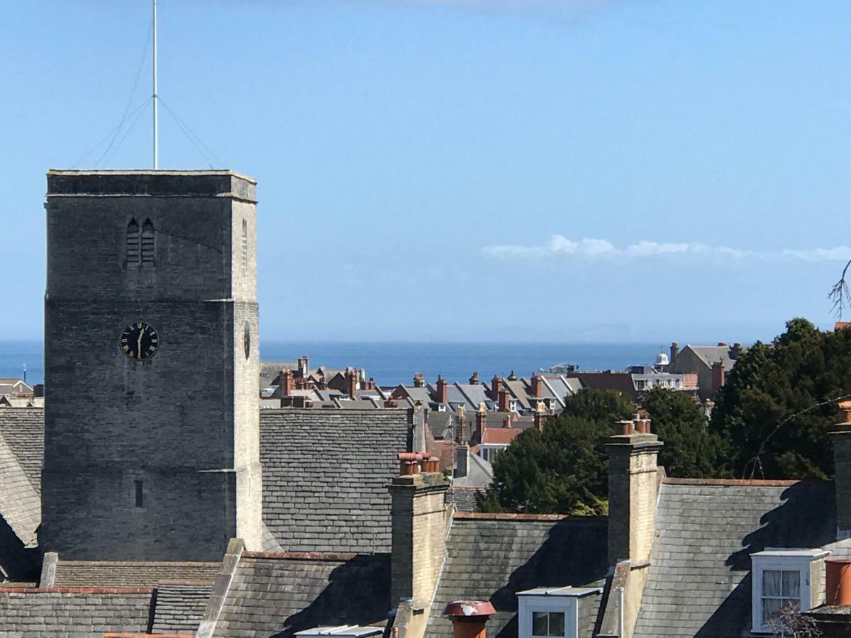 Appartement Wight View, Flat 2 Rosslyn House à Swanage Extérieur photo
